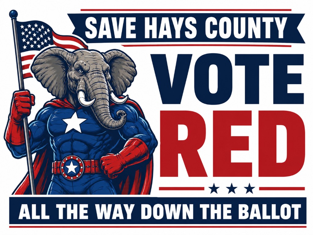 Vote Red. All the way down the ballot.