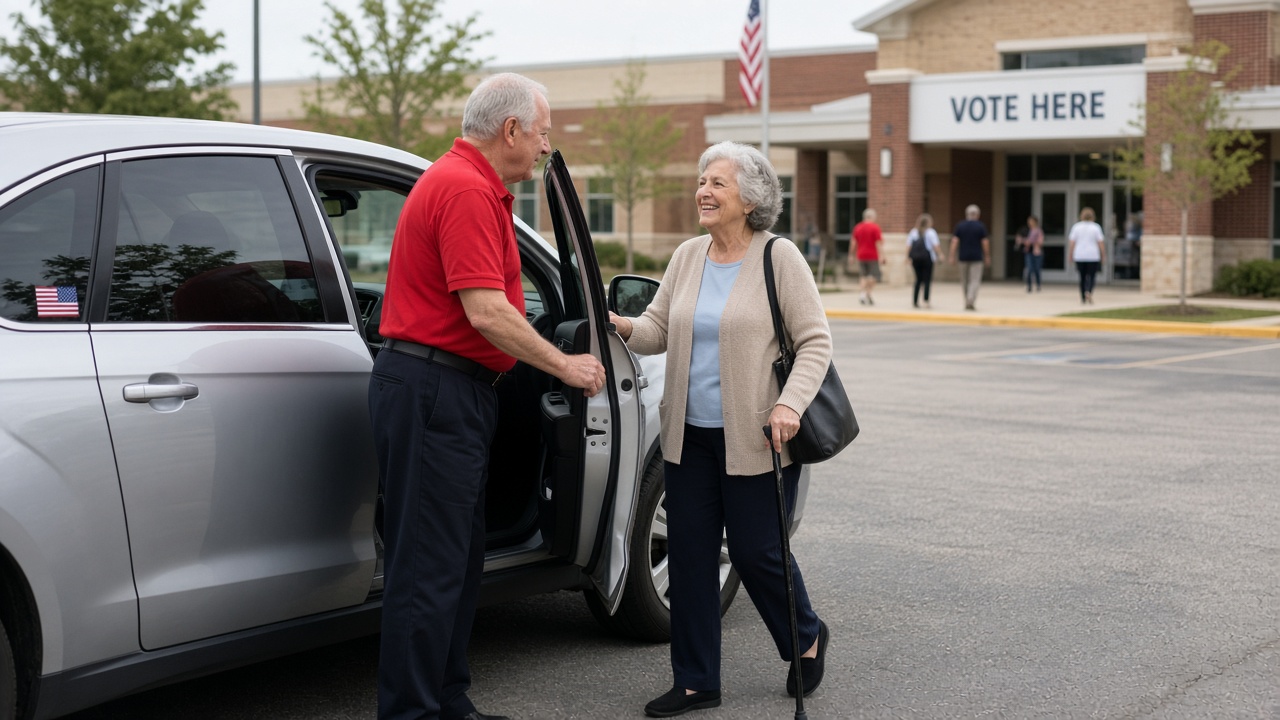 Drive Voters to Voting Centers